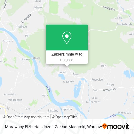 Mapa Morawscy Elżbieta i Józef. Zakład Masarski