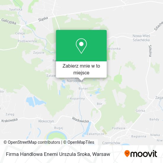 Mapa Firma Handlowa Enemi Urszula Sroka