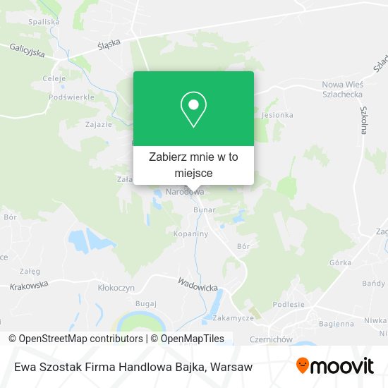 Mapa Ewa Szostak Firma Handlowa Bajka