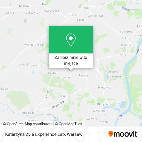 Mapa Katarzyna Żyła Experience Lab