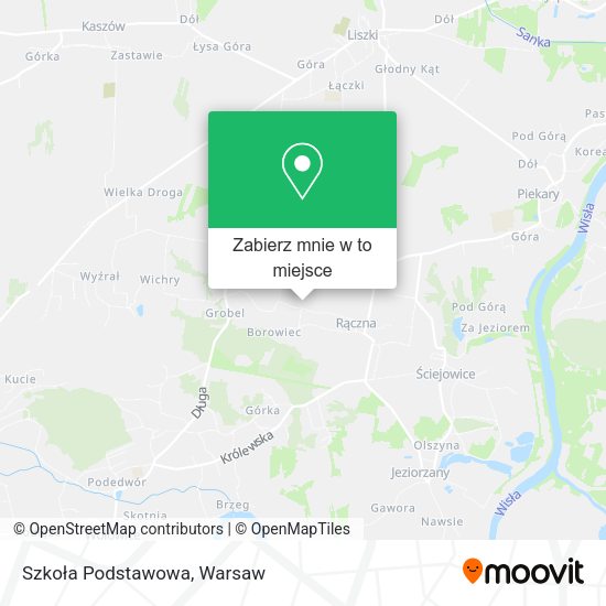 Mapa Szkoła Podstawowa