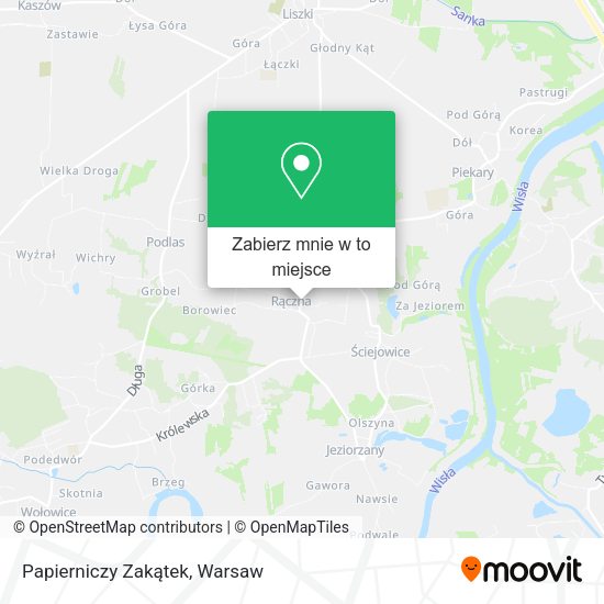 Mapa Papierniczy Zakątek