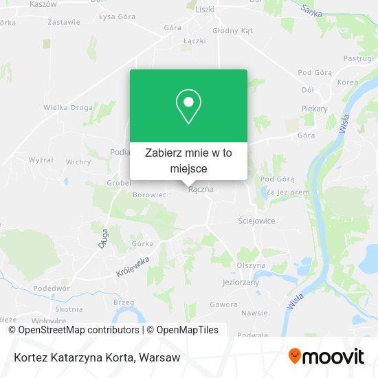 Mapa Kortez Katarzyna Korta