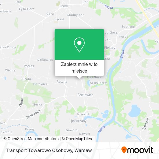 Mapa Transport Towarowo Osobowy