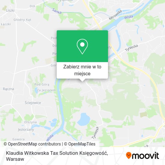 Mapa Klaudia Witkowska Tax Solution Księgowość