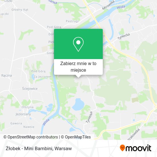 Mapa Żłobek - Mini Bambini