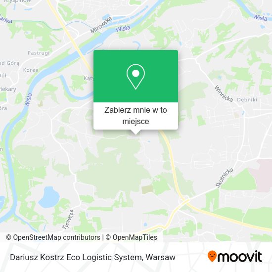 Mapa Dariusz Kostrz Eco Logistic System