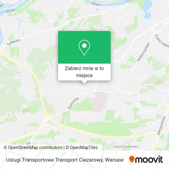 Mapa Uslugi Transportowe Transport Ciezarowy