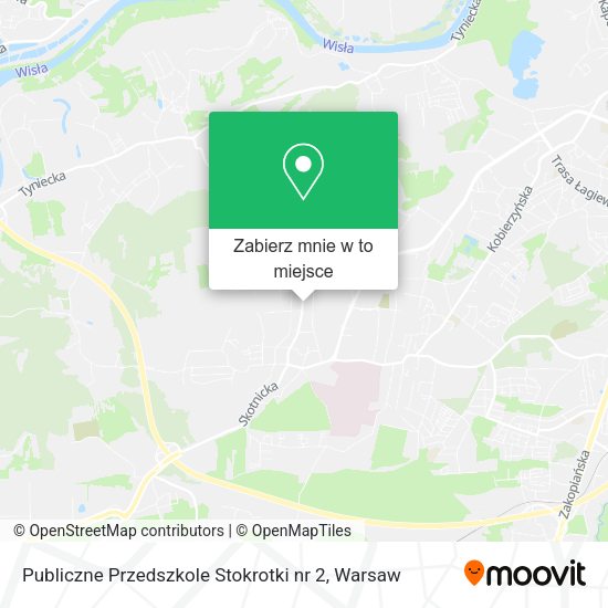 Mapa Publiczne Przedszkole Stokrotki nr 2