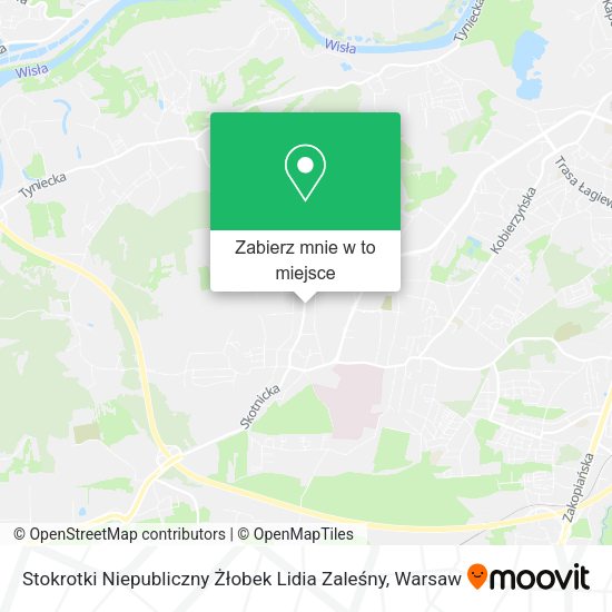 Mapa Stokrotki Niepubliczny Żłobek Lidia Zaleśny