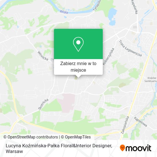 Mapa Lucyna Koźmińska-Pałka Floral&Interior Designer