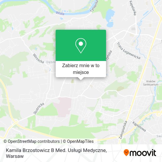 Mapa Kamila Brzostowicz B Med. Usługi Medyczne