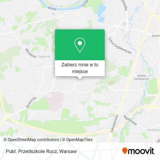 Mapa Publ. Przedszkole Rucz