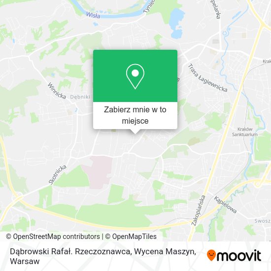 Mapa Dąbrowski Rafał. Rzeczoznawca, Wycena Maszyn