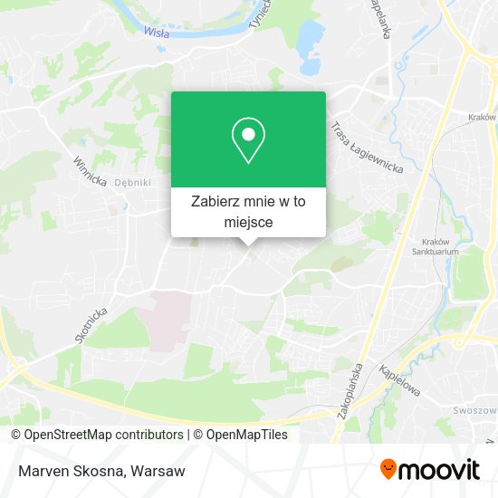 Mapa Marven Skosna