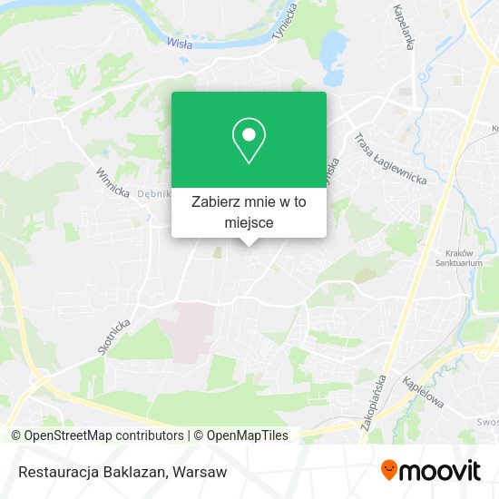 Mapa Restauracja Baklazan