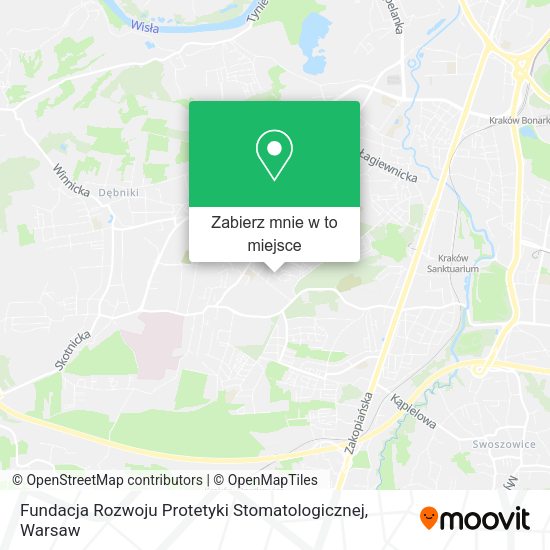 Mapa Fundacja Rozwoju Protetyki Stomatologicznej