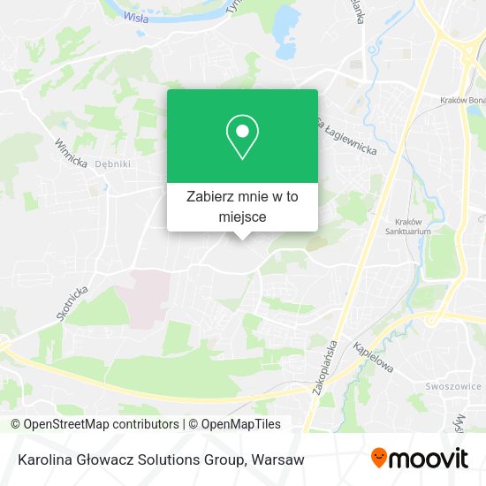 Mapa Karolina Głowacz Solutions Group