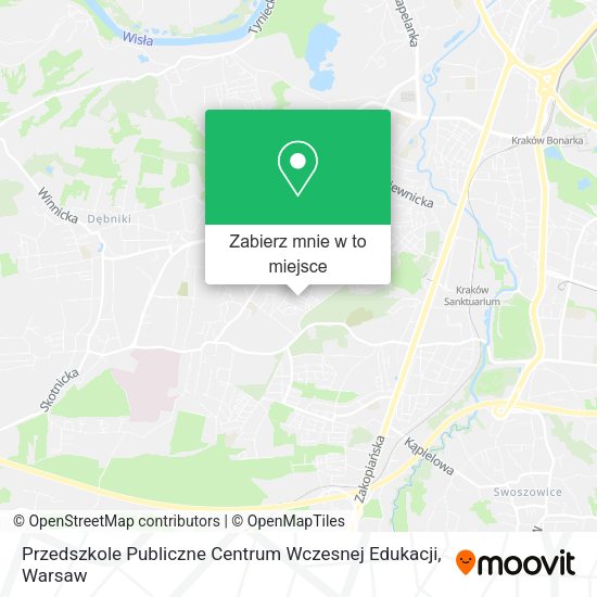 Mapa Przedszkole Publiczne Centrum Wczesnej Edukacji