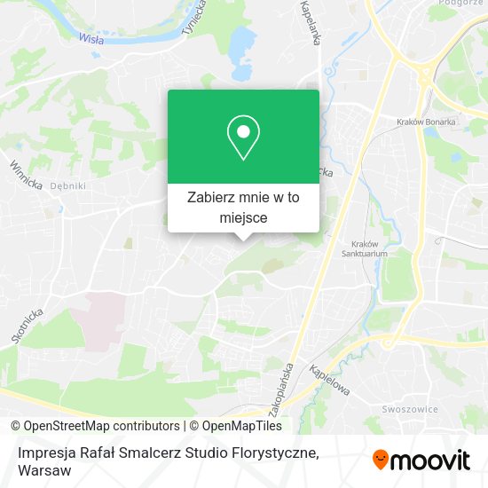 Mapa Impresja Rafał Smalcerz Studio Florystyczne