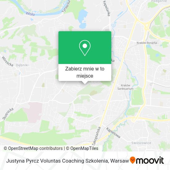 Mapa Justyna Pyrcz Voluntas Coaching Szkolenia