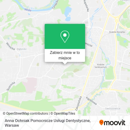 Mapa Anna Ochniak Pomocnicze Usługi Dentystyczne