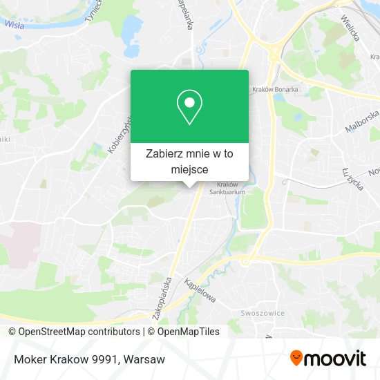 Mapa Moker Krakow 9991