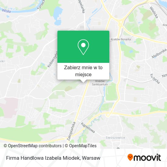 Mapa Firma Handlowa Izabela Miodek