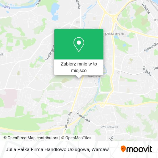 Mapa Julia Pałka Firma Handlowo Usługowa