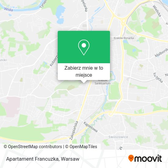 Mapa Apartament Francuzka