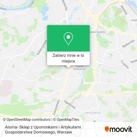 Mapa Alsma- Sklep z Upominkami i Artykułami Gospodarstwa Domowego