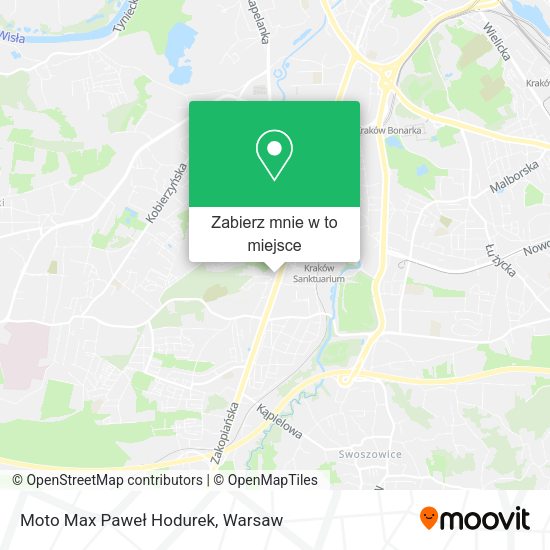 Mapa Moto Max Paweł Hodurek