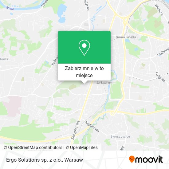 Mapa Ergo Solutions sp. z o.o.