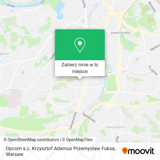 Mapa Opcom s.c. Krzysztof Adamus Przemysław Fuksa