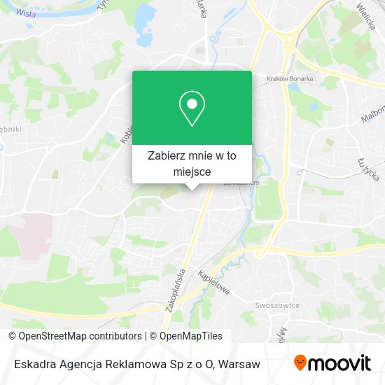 Mapa Eskadra Agencja Reklamowa Sp z o O