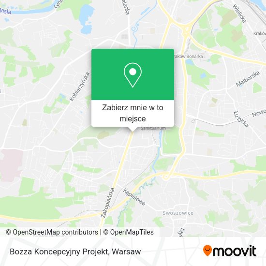 Mapa Bozza Koncepcyjny Projekt