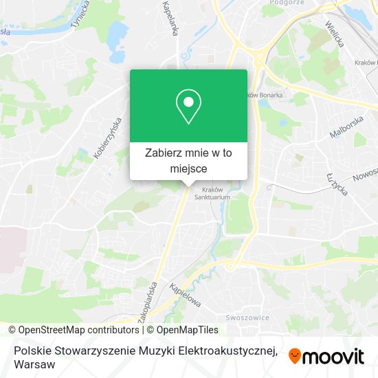 Mapa Polskie Stowarzyszenie Muzyki Elektroakustycznej