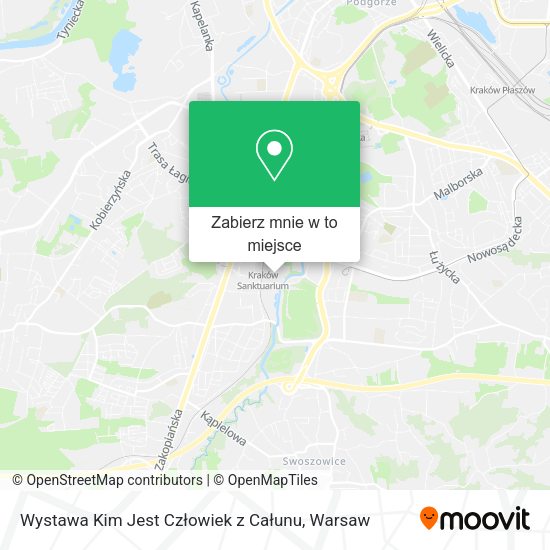 Mapa Wystawa Kim Jest Człowiek z Całunu