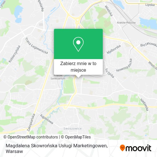 Mapa Magdalena Skowrońska Usługi Marketingowen