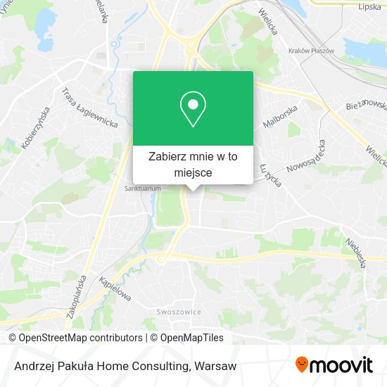 Mapa Andrzej Pakuła Home Consulting