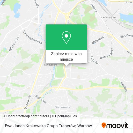 Mapa Ewa Janas Krakowska Grupa Trenerów