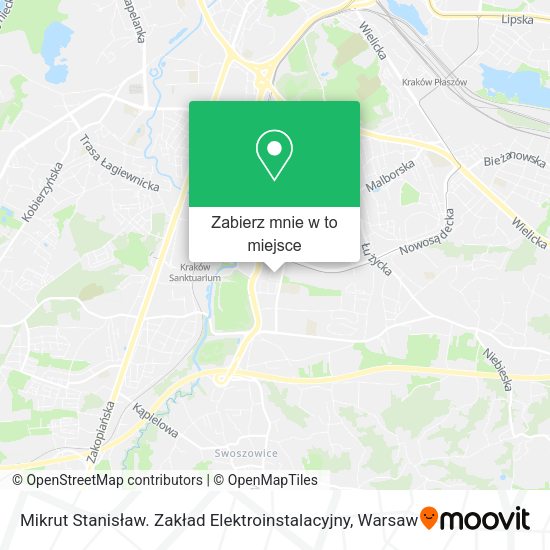 Mapa Mikrut Stanisław. Zakład Elektroinstalacyjny