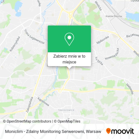 Mapa Moniclim - Zdalny Monitoring Serwerowni