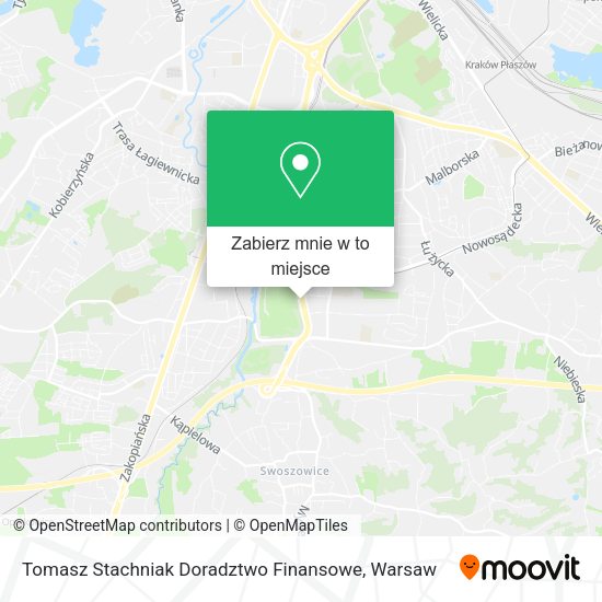 Mapa Tomasz Stachniak Doradztwo Finansowe