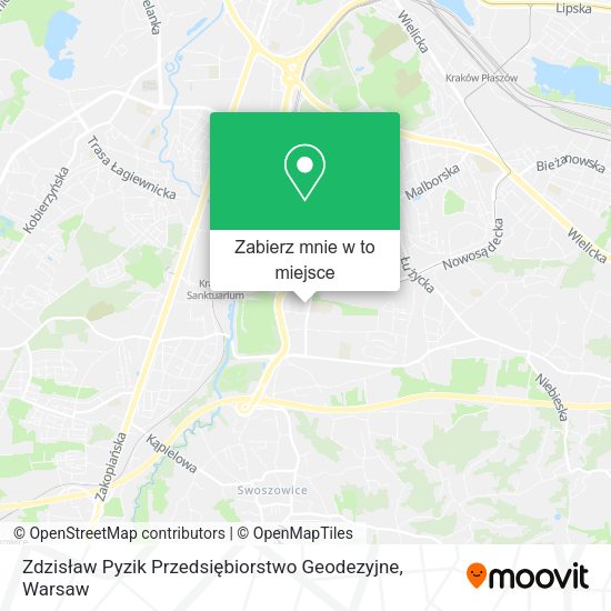 Mapa Zdzisław Pyzik Przedsiębiorstwo Geodezyjne