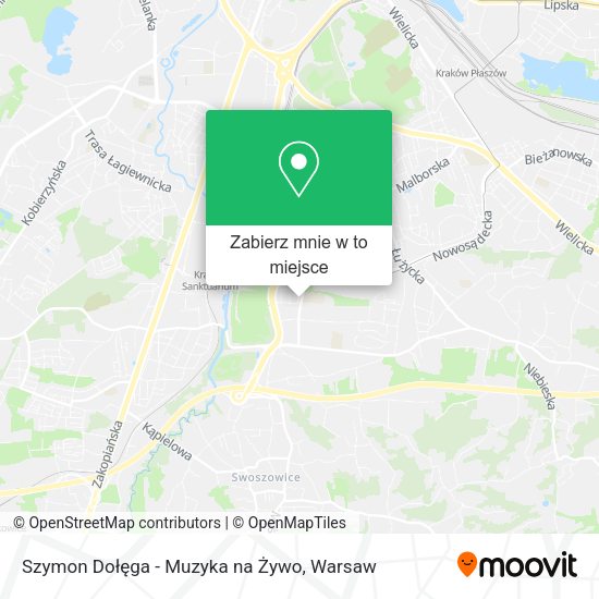 Mapa Szymon Dołęga - Muzyka na Żywo