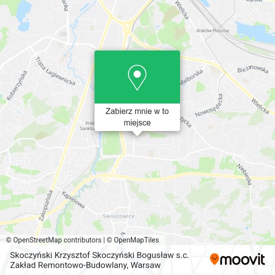 Mapa Skoczyński Krzysztof Skoczyński Bogusław s.c. Zakład Remontowo-Budowlany