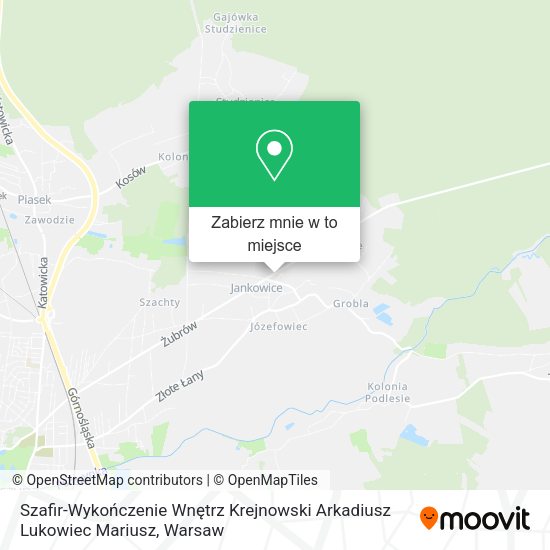 Mapa Szafir-Wykończenie Wnętrz Krejnowski Arkadiusz Lukowiec Mariusz