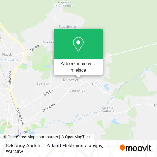 Mapa Szklanny Andrzej - Zakład Elektroinstalacyjny