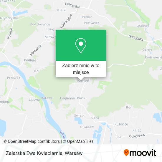 Mapa Zalarska Ewa Kwiaciarnia